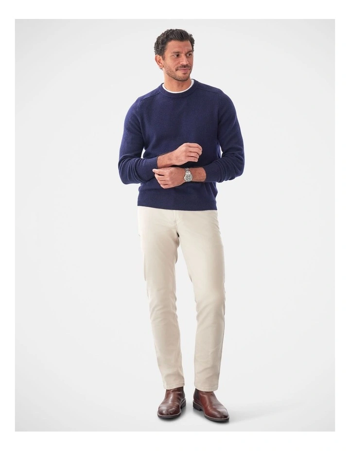 Lambswool Crew Navy image 5