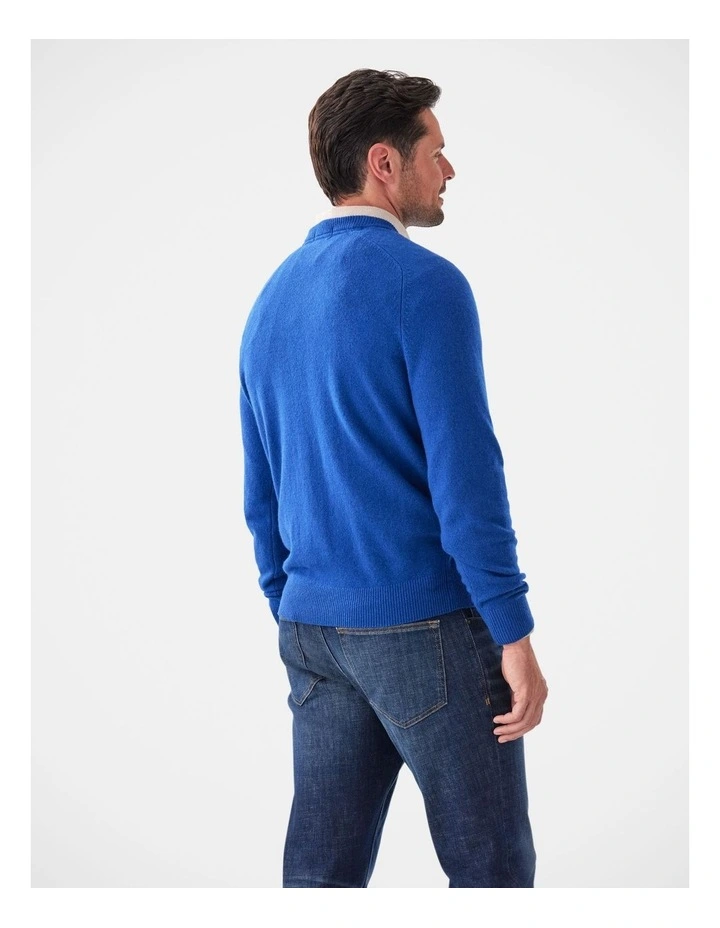 Lambswool Crew Cobalt image 2