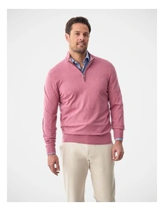 High Flex Half Zip Berry