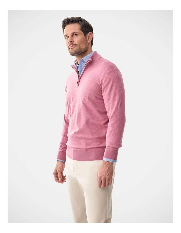 High Flex Half Zip Berry image 4