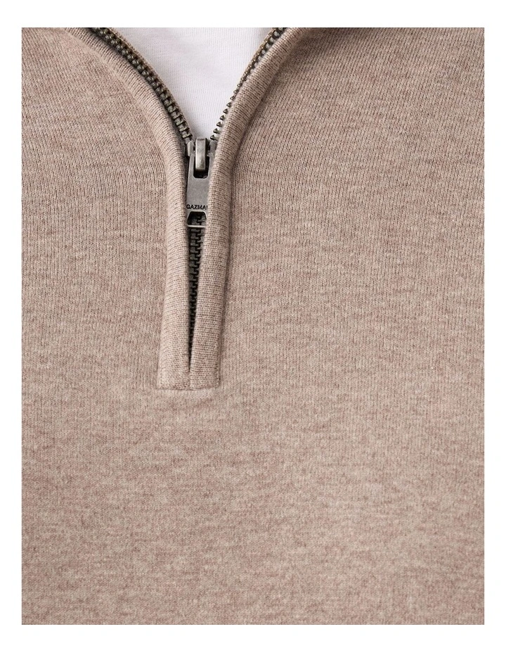 High Flex Half Zip Mocha image 6
