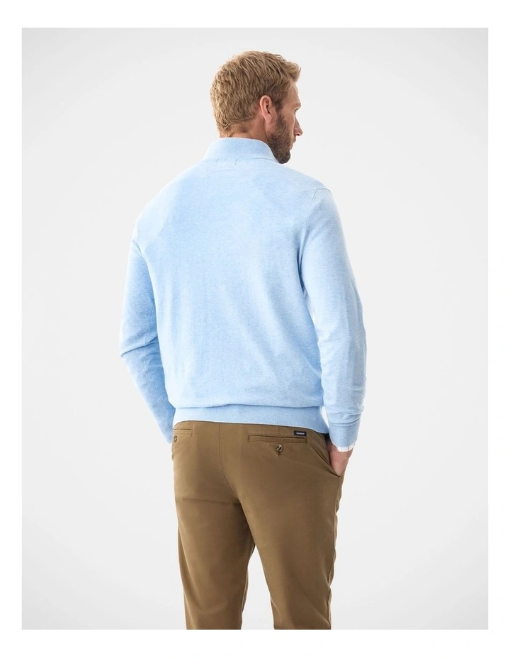 High Flex Half Zip Sky Blue image 2