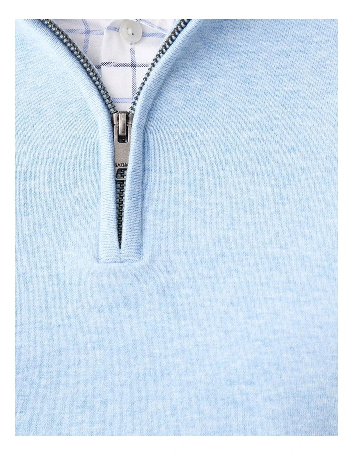 High Flex Half Zip Sky Blue image 6