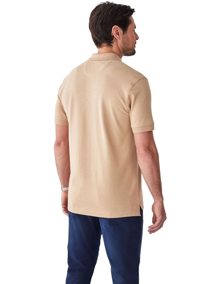 Classic Pique Polo Sand image 2