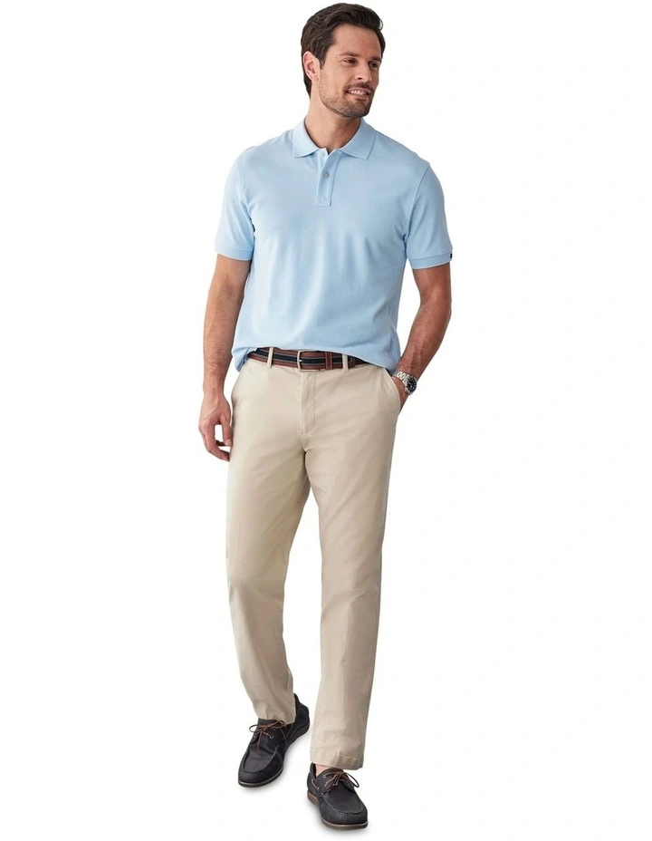 Classic Pique Polo in Sky Blue image 5