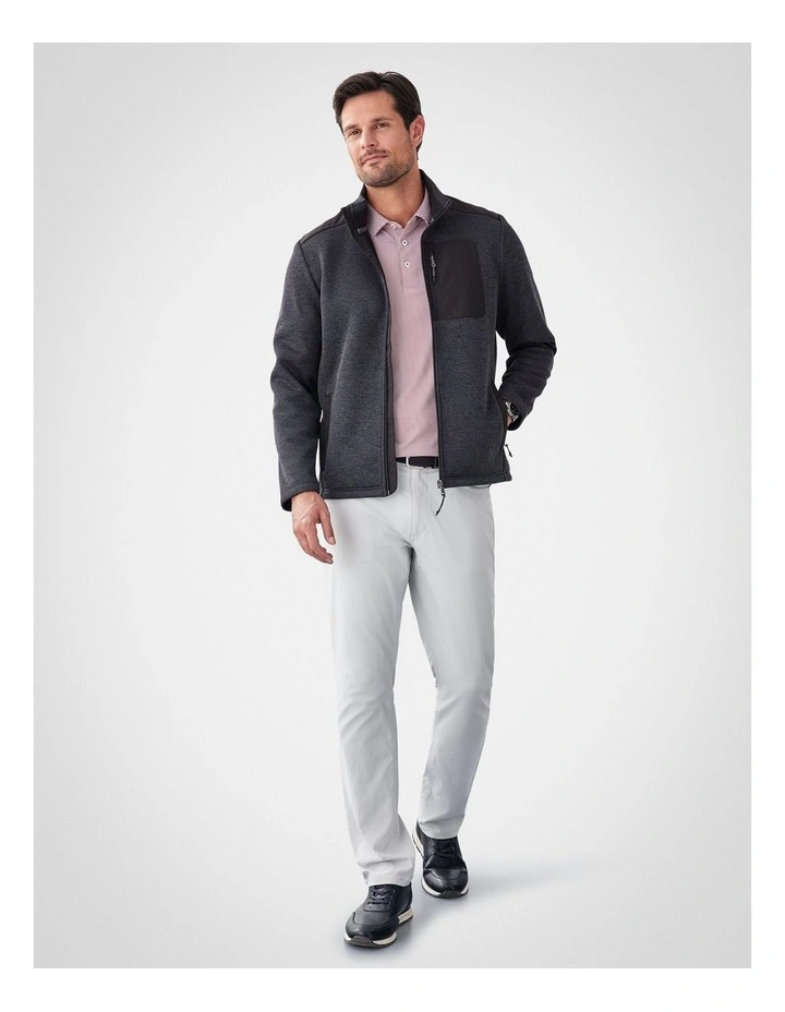 GAZFLEX Zip Through Sweat Charcoal image 5