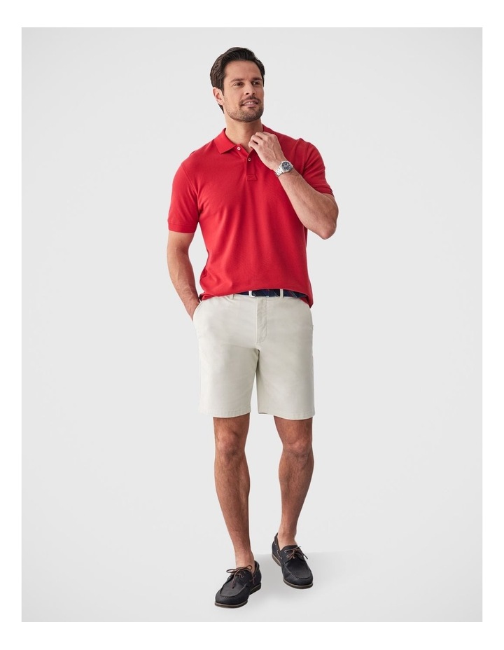Classic Pique Polo Red image 5