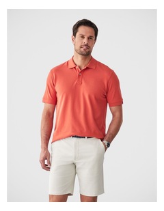 Classic Pique Polo Guava
