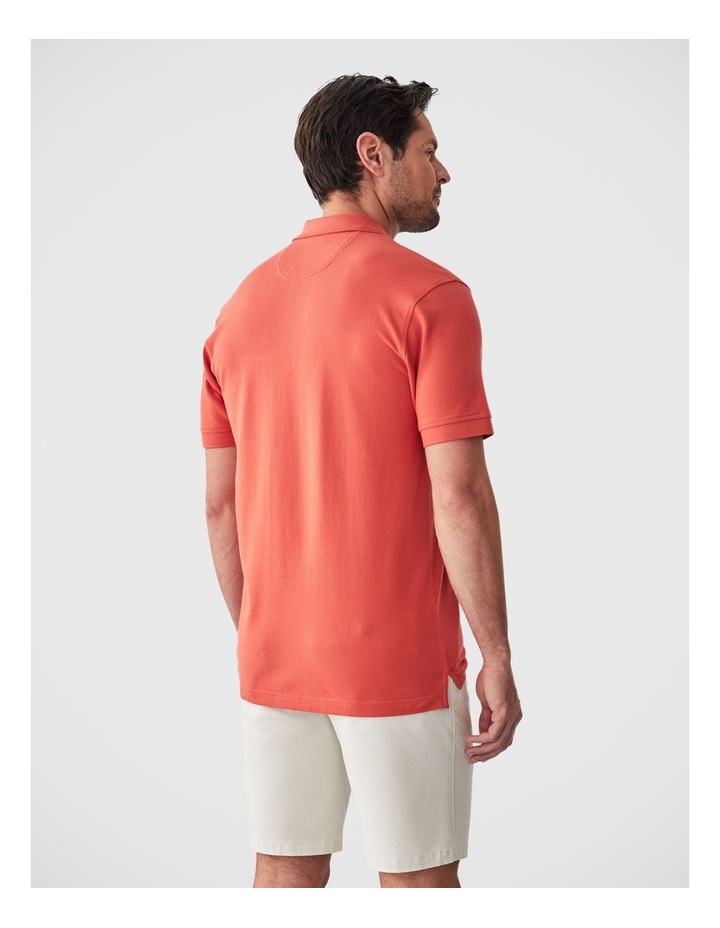 Classic Pique Polo Guava image 2