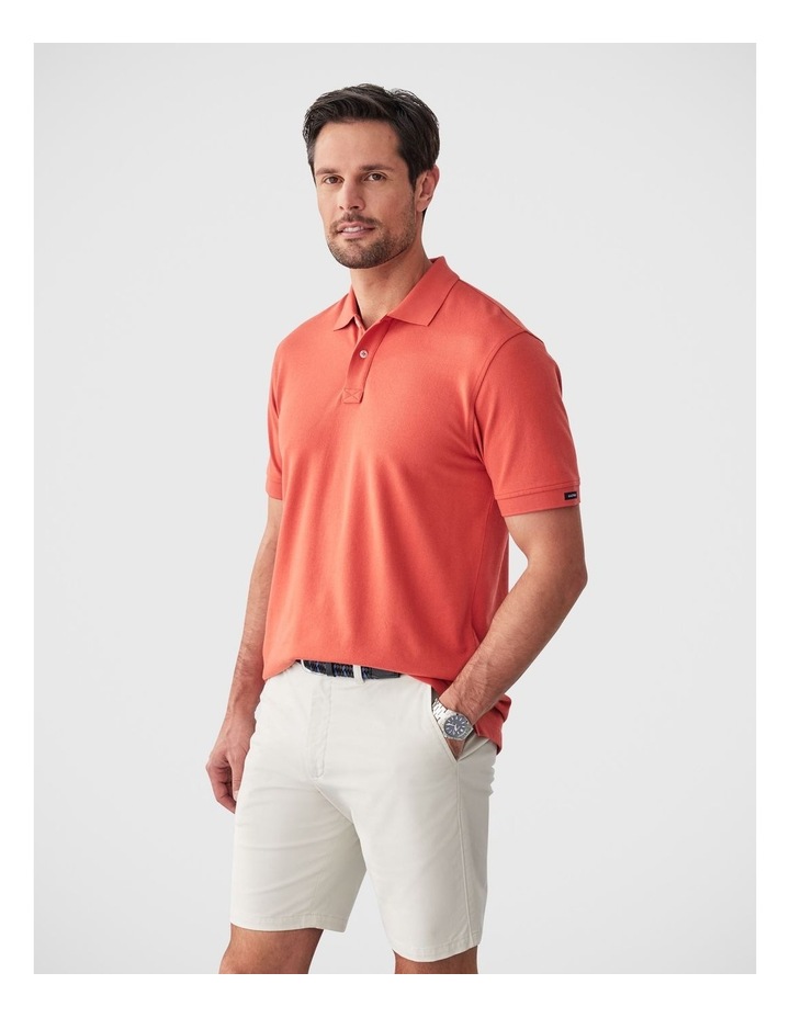 Classic Pique Polo Guava image 4