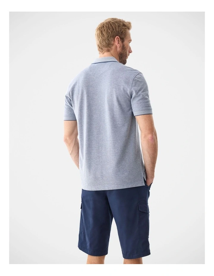 Oxford Pocket Polo Navy image 2