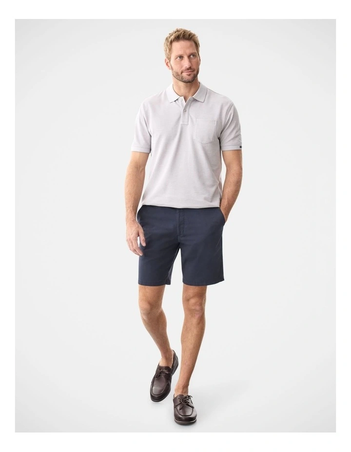 Oxford Pocket Polo Light Grey image 5