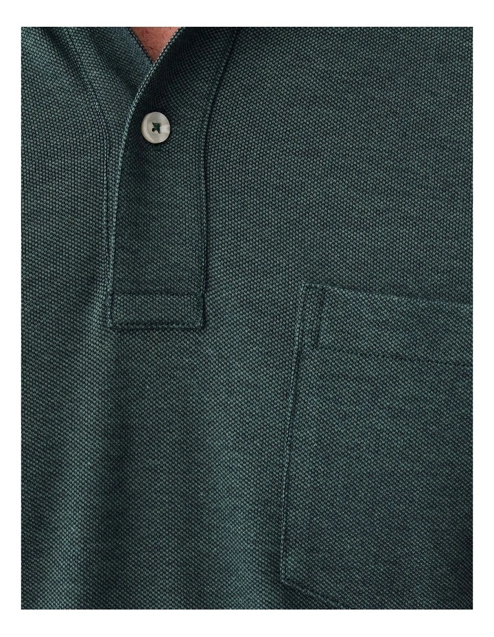 Oxford Pocket Polo Dark Forest image 6