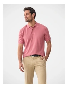 Classic Pique Polo Berry