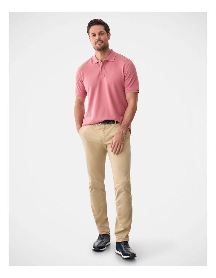 Classic Pique Polo Berry image 5