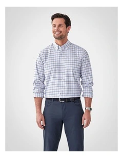 Easy Care Multi Check Long Sleeve Shirt Multi Check