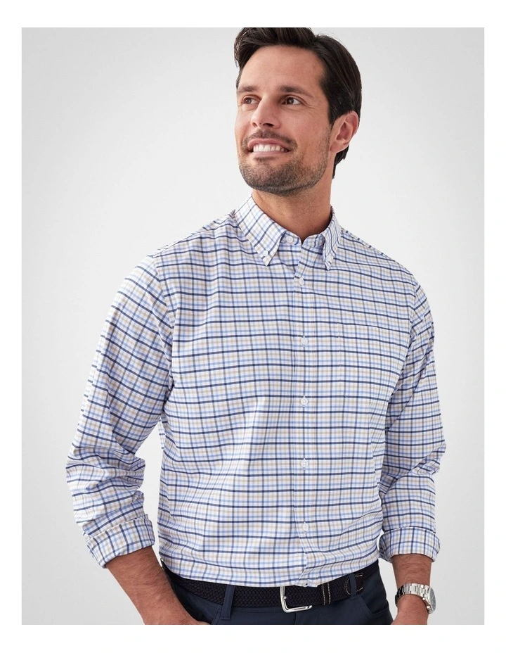 Easy Care Multi Check Long Sleeve Shirt Multi Check image 3