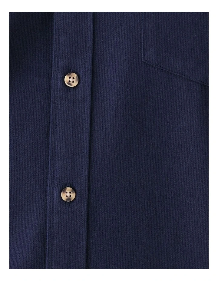 Casual Bedford Long Sleeve Shirt Midnight image 6