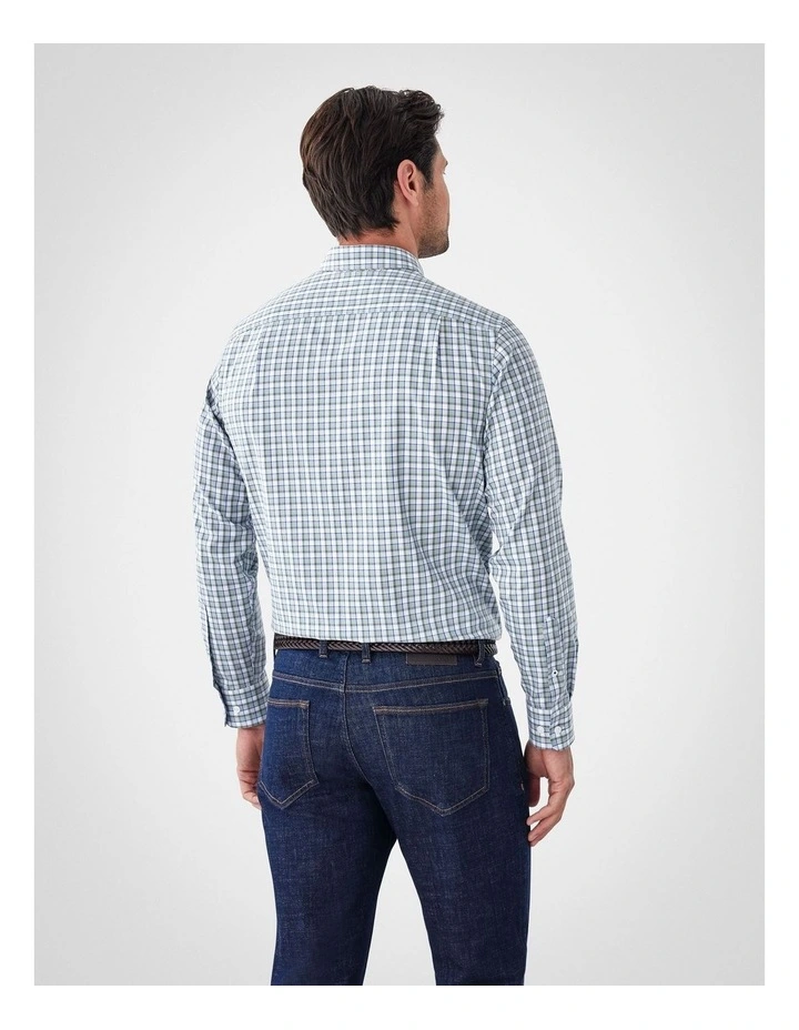 Easy Care Multi Check Long Sleeve Shirt Multi Check image 2
