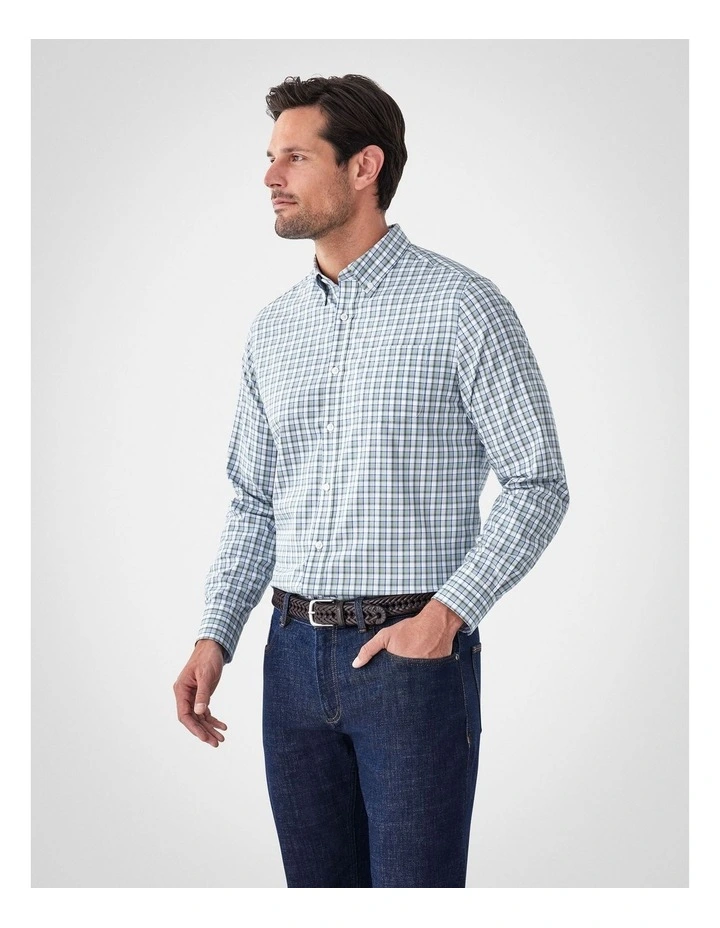 Easy Care Multi Check Long Sleeve Shirt Multi Check image 4