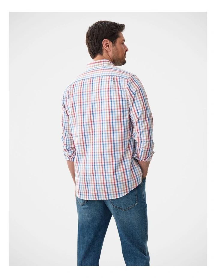 Easy Care Multi Check Long Sleeve Shirt Multi Check image 2