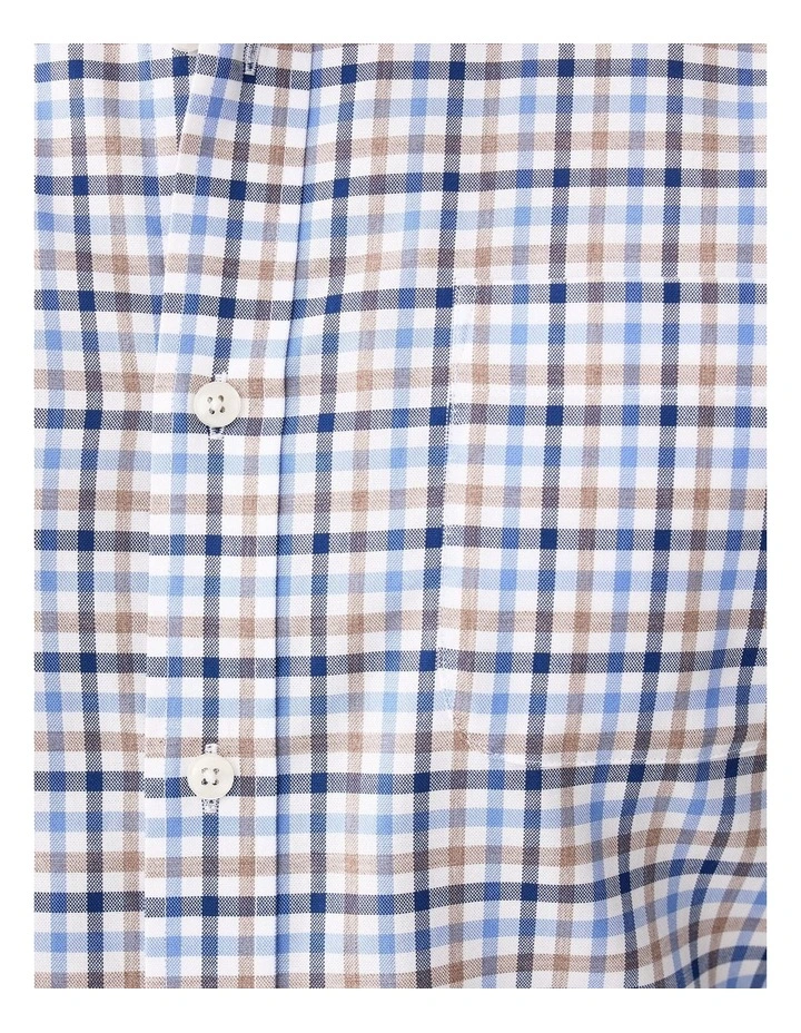 Easy Care Oxford Multi Check Long Sleeve Shirt Multi Check image 6
