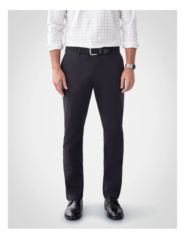 Comfort Chino Pant in Black image 1