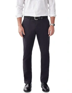 Comfort Chino Pant in Black