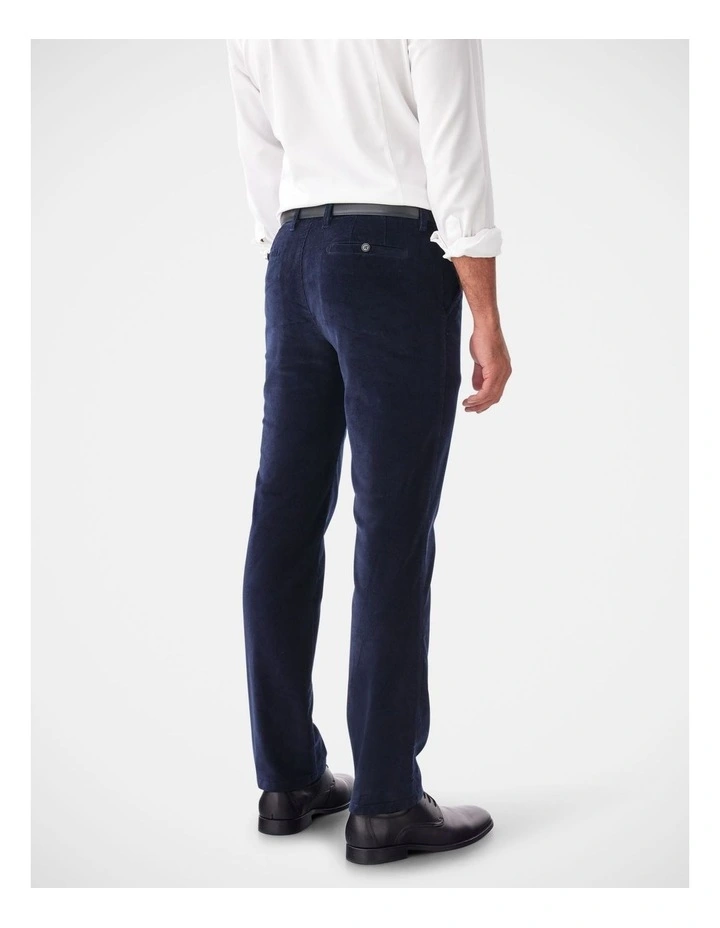 Stretch Cord Pant in Navy image 2