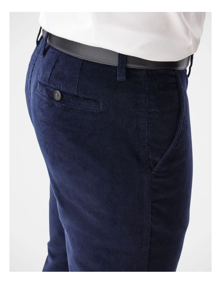 Stretch Cord Pant in Navy image 5