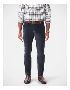 Stretch Cord Pant in Charcoal