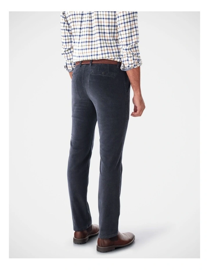 Stretch Cord Pant in Charcoal image 2