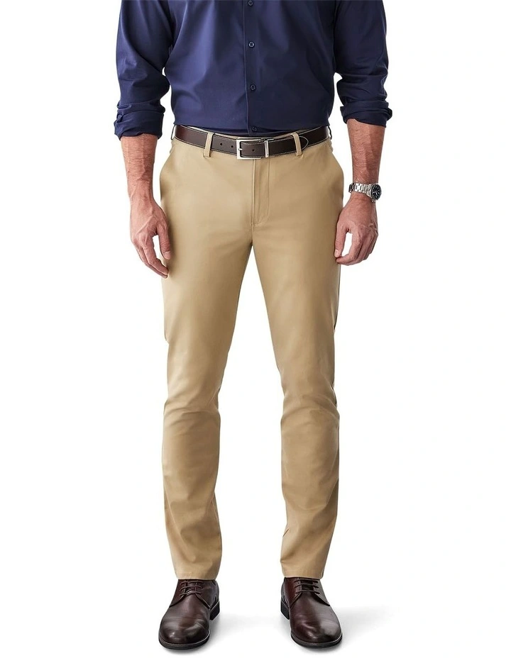 Non-Iron Modern Chino Pant in Desert image 1