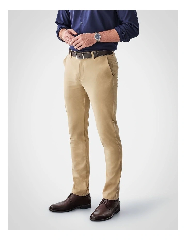 Non-Iron Modern Chino Pant in Desert image 4