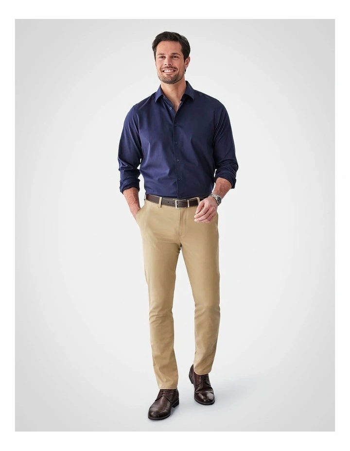 Non-Iron Modern Chino Pant in Desert image 5