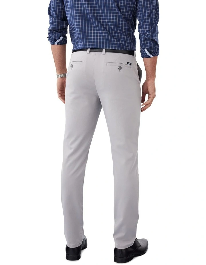 Non-Iron Modern Chino Pants in Grey image 2