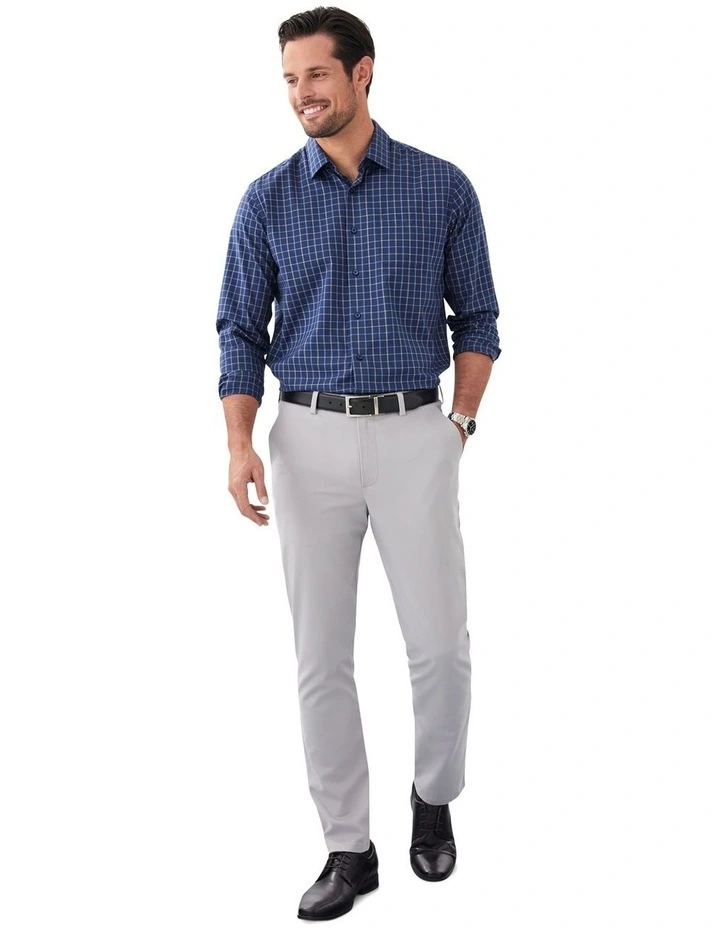 Non-Iron Modern Chino Pants in Grey image 5