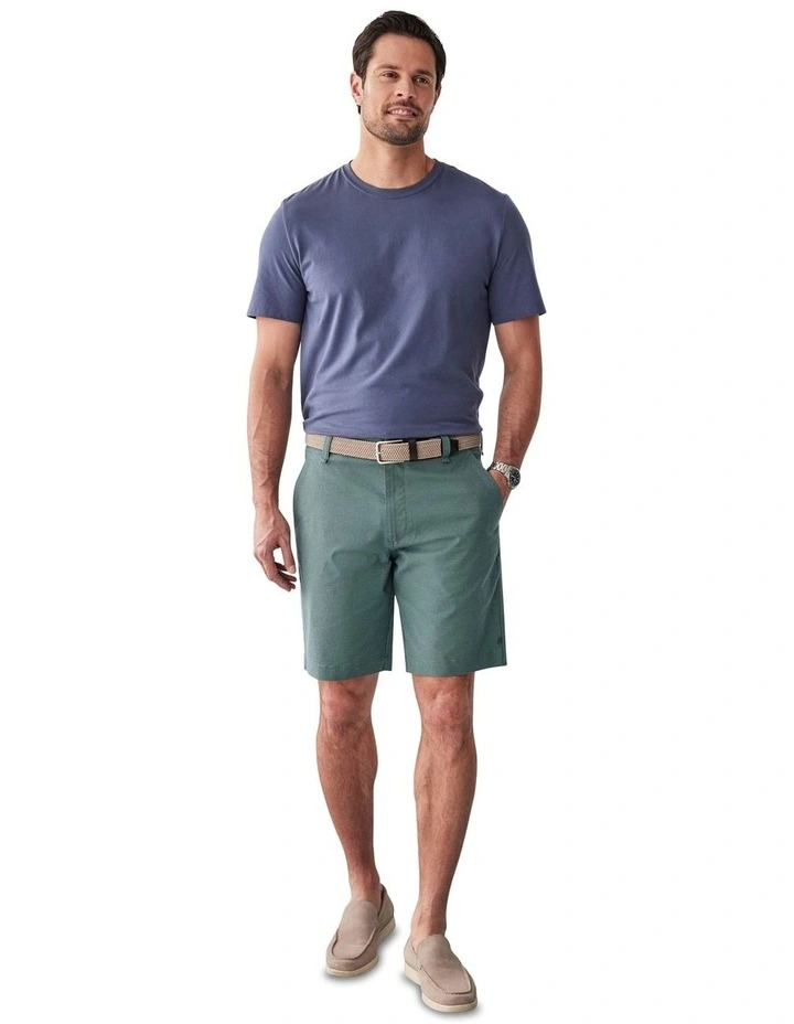Active Houndstooth Shorts in Dark Green image 5