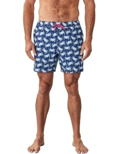 Crab Swim Short in Navy