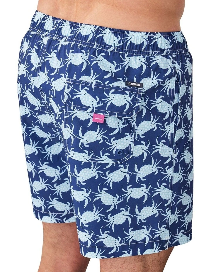 Crab Swim Short in Navy image 3