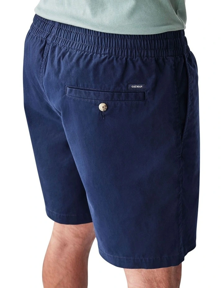 Throw On Short in Navy image 4