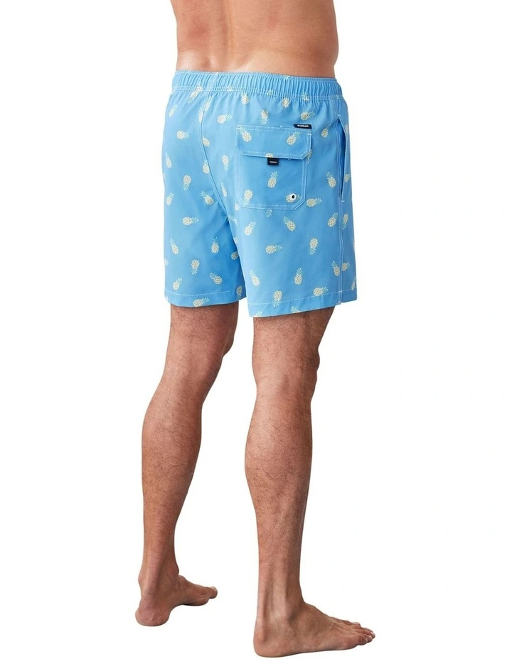 Pineapple Swim Short in Ocean image 2