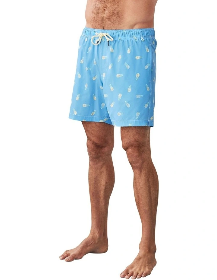 Pineapple Swim Short in Ocean image 4