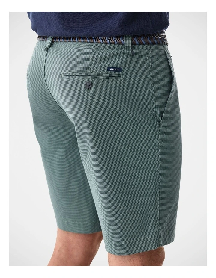 Active Houndstooth Short Dark Green image 3