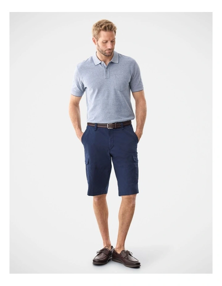 Long Cargo Short Navy image 5