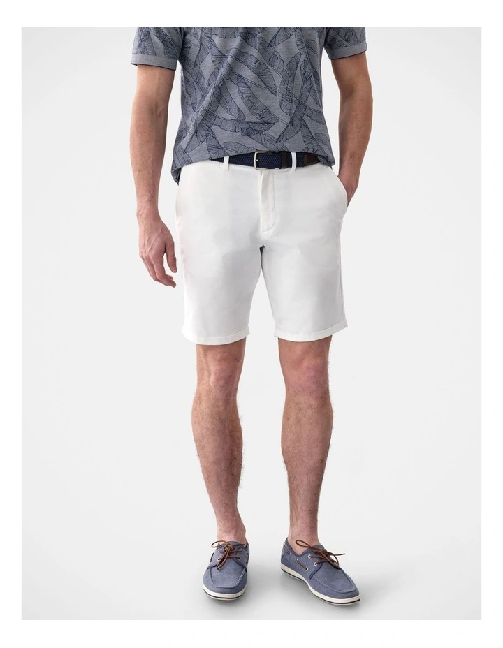 Modern Club Short in White image 1