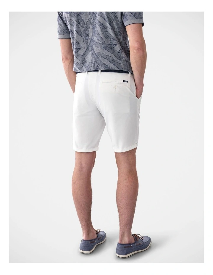 Modern Club Short in White image 2
