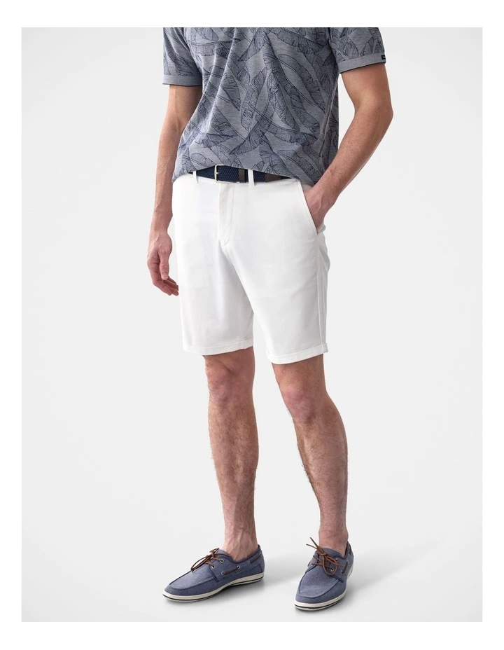 Modern Club Short in White image 4