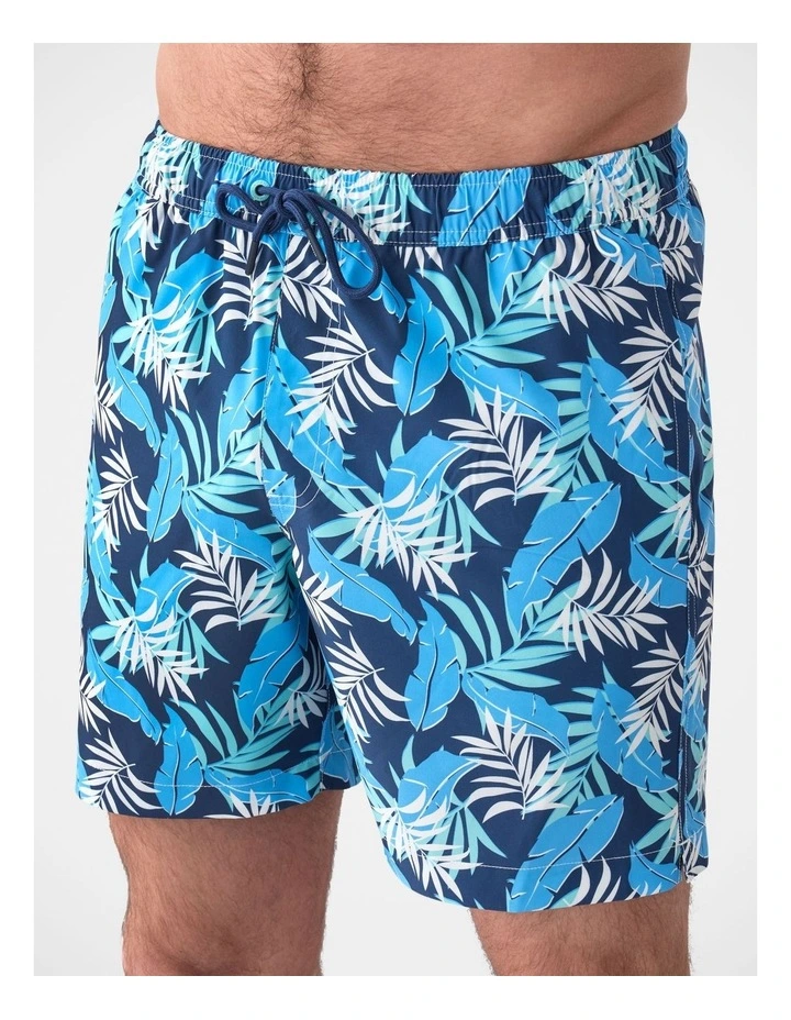 Tropical Swim Short Navy image 4