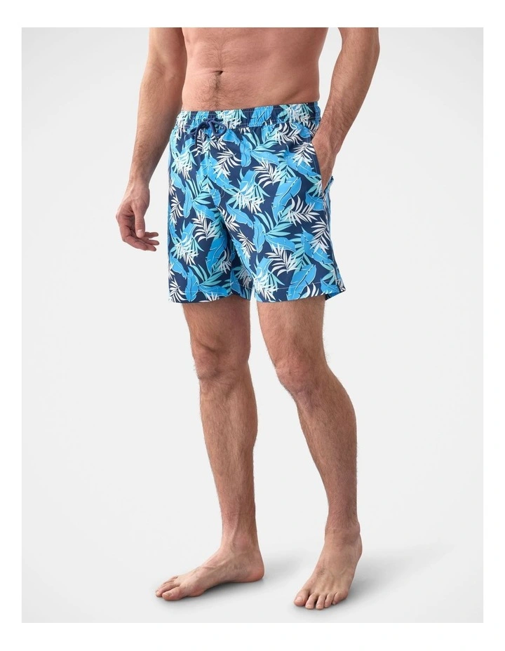 Tropical Swim Short Navy image 5